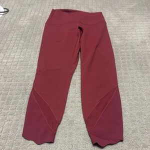 Lululemon Wunder Under Scallops Luxtreme